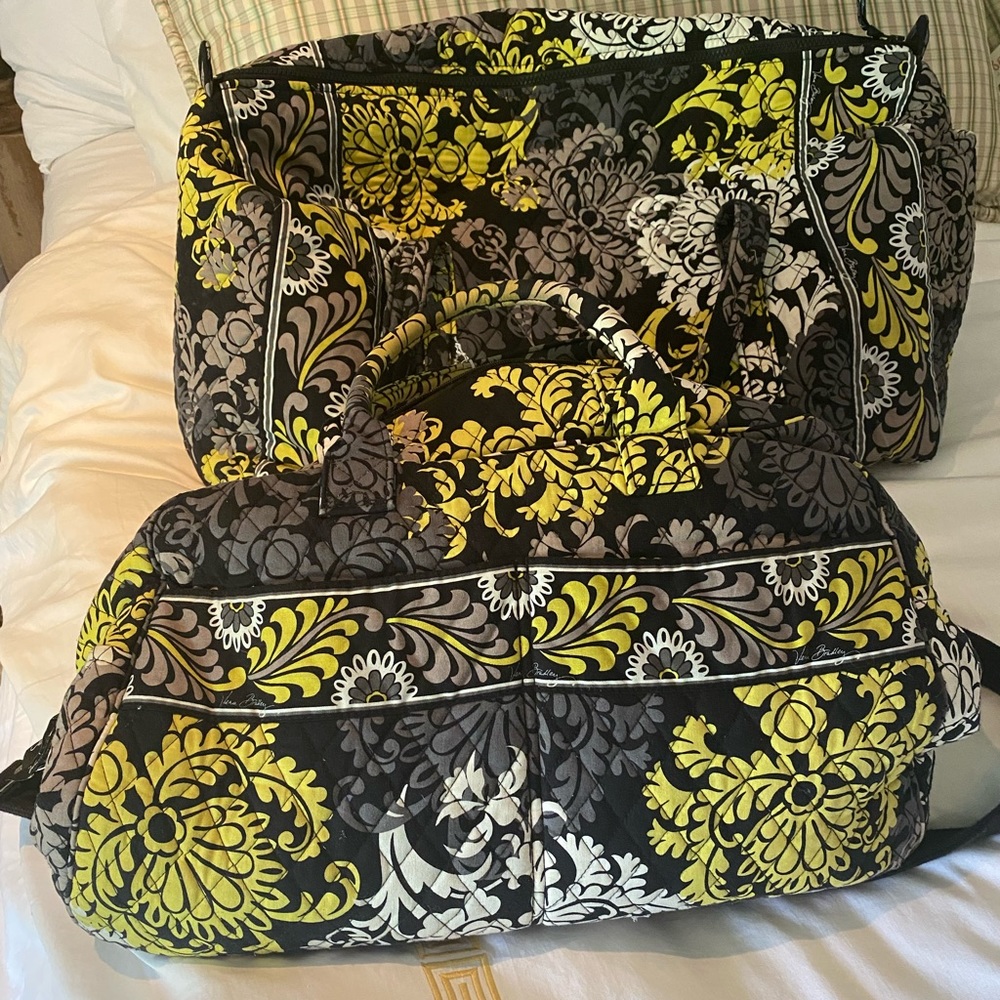Vera Bradley Weekender Bag and Large Duffle Bag